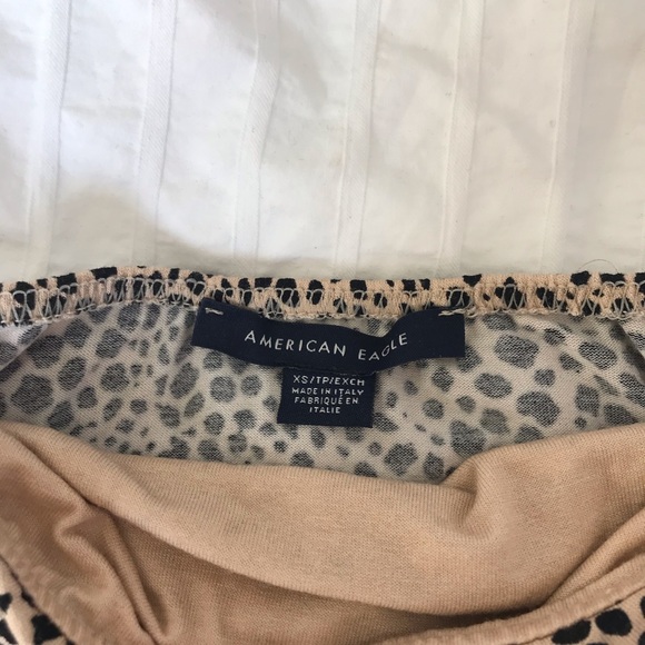 Cheetah print tube top - Picture 2 of 2